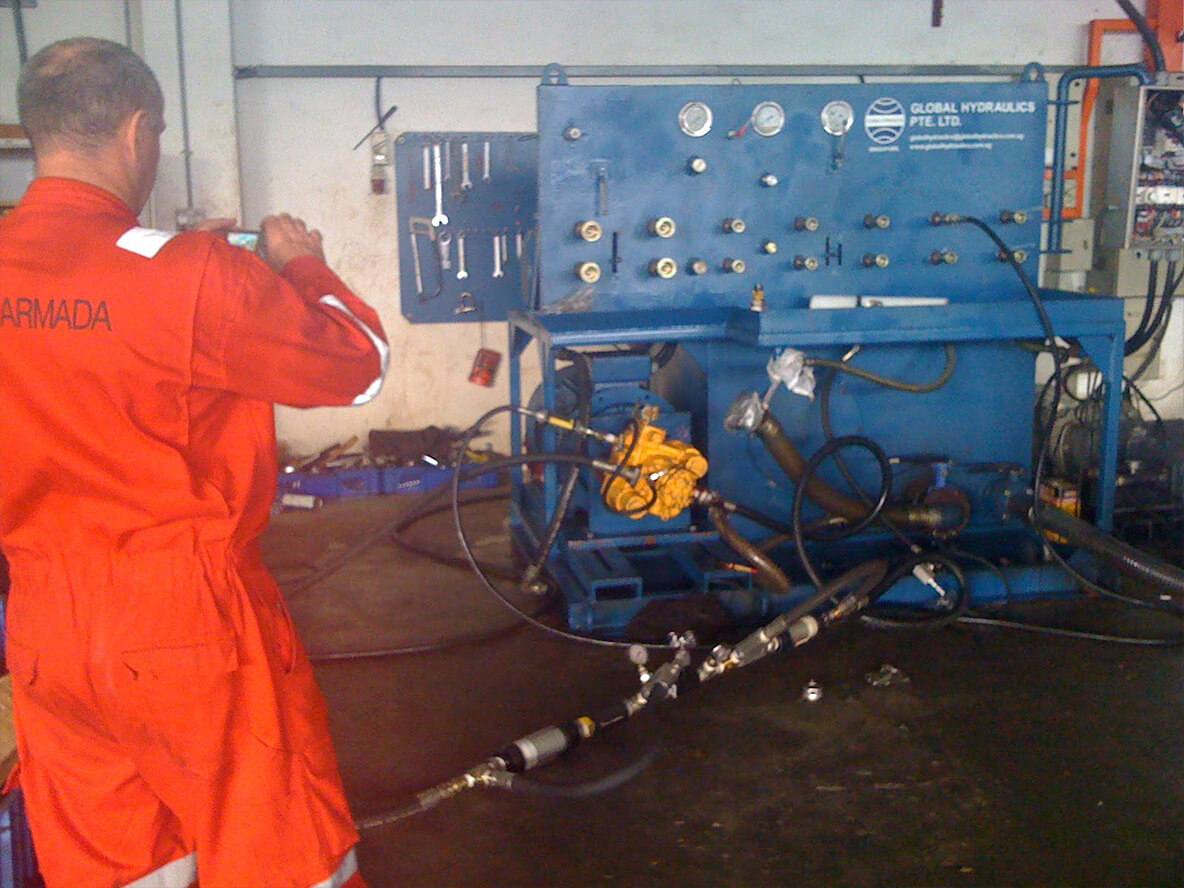 Repair / Service of Low / High Pressure Hydraulic Motors – IHI, Roll-Royces, Hagglunds, Staffa / Sai Motors